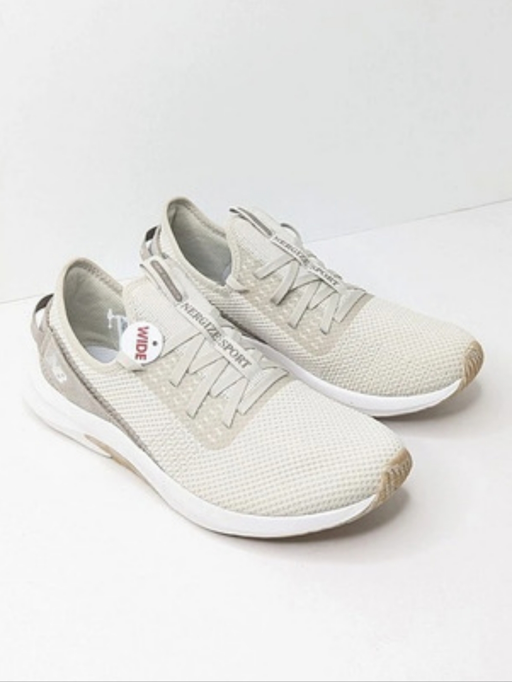 New Balance Dynasoft Nergize Sport V2 Athletic Sneakers Beige Womens 10 Wide